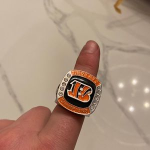Cincinnati bengals afc campions rings 2021